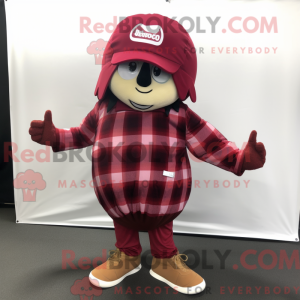 Maroon Handball Ball mascot...