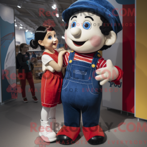 Jongleren mascottekostuum...
