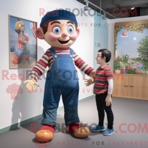 Jongleren mascottekostuum...