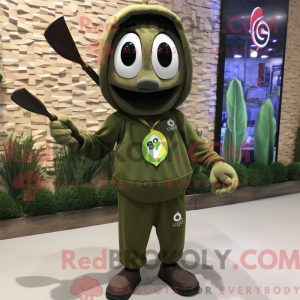 Disfraz de mascota Olive...
