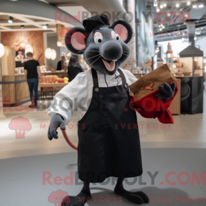 Sort Ratatouille maskot...