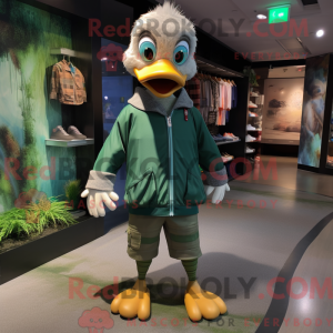 Forest Green Gosling mascot...