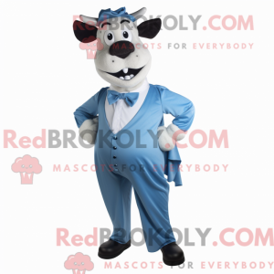 Blue Beef Stroganoff maskot...