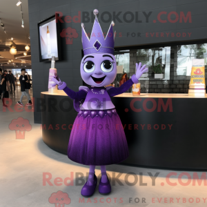 Postava maskota Purple...