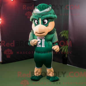 Personaggio mascotte casco...