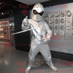 Disfraz de mascota Silver...