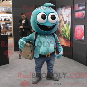 Turkis granat maskot...