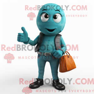Turquoise Grenade mascot...