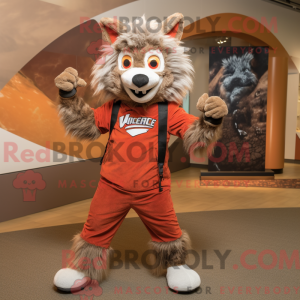 Rust Say Wolf Maskottchen...