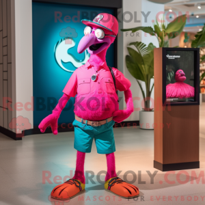 Magenta Flamingo...