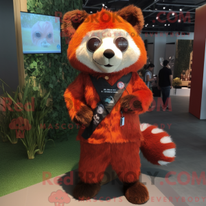 Orangeroter Panda...