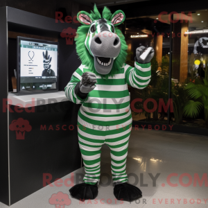 Forest Green Zebra...