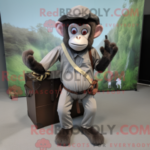 Grande máscara de macaco...
