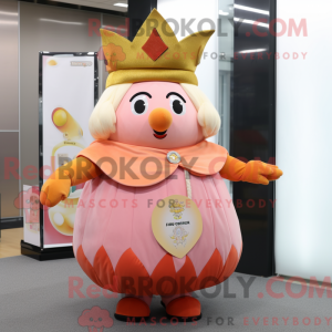 Peach King mascottekostuum...