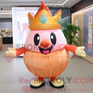 Peach King-maskotdraktfigur...