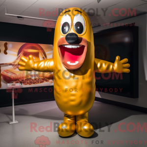 Disfraz de mascota Gold Hot...