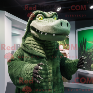 Forest Green Crocodile...