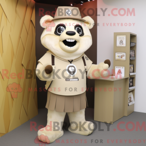 Beige Alliance maskot...