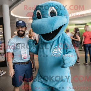 Disfraz de mascota Cyan...