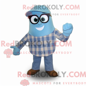Disfraz de mascota Sky Blue...