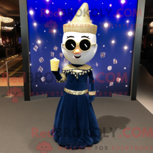 Navy Pop Corn maskot...