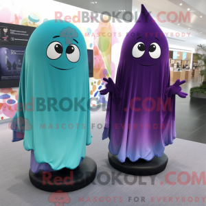 Turquoise Eggplant mascot...