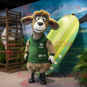 Costume de mascotte d Olive...