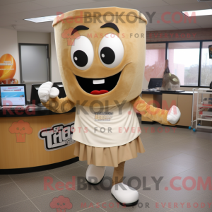 Costume mascotte de Tan...