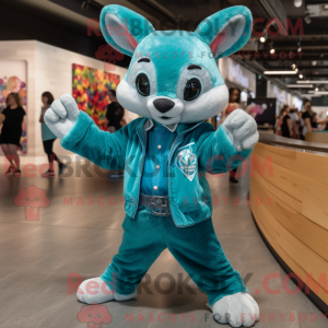 Blauwgroen Flying Squirrel...