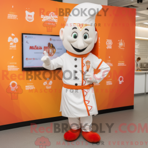 Hvid Tikka Masala maskot...