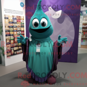 Maskottchenkostüm Teal...