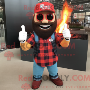 Personaggio mascotte Red...