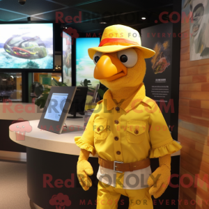 Disfraz de mascota Gold...