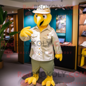 Máscara de papagaio de ouro...