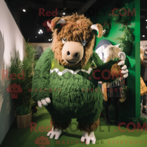 Forest Green Woolly...