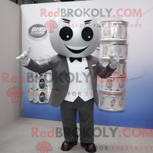 Grey Soda Can maskot...