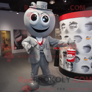 Grey Soda Can...