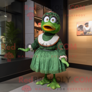 Disfraz de mascota mandarín...