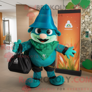 Disfraz de mascota Teal...