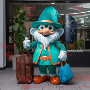 Blågrønn Leprechaun Hat...