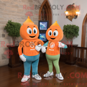 Postava maskota Peach Irish...