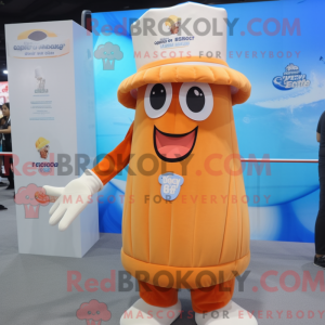 Peach pommes frites maskot...