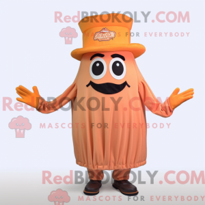 Peach French Fries mascot...