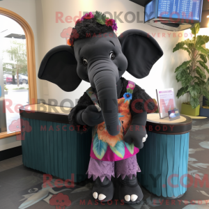 Máscara de Elefante Negro...