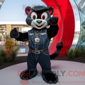 Black Ilder maskot kostyme...