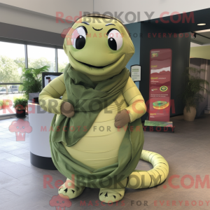 Oliven Titanoboa máscara de...