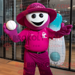 Disfraz de mascota Magenta...