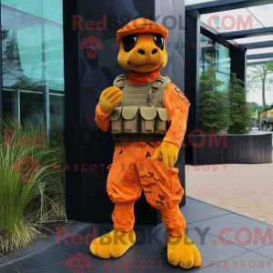 Costume de mascotte Orange...