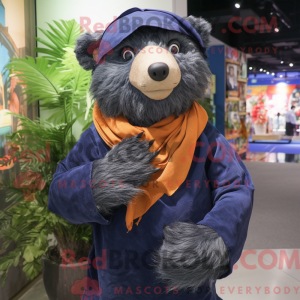 Disfraz de mascota del oso...