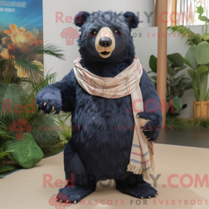 Maskotka Navy Sloth Bear w...